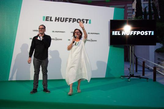 Montserrat Domínguez aprovechó la fiesta para despedirse de los lectores y seguidores de 'El HuffPost'