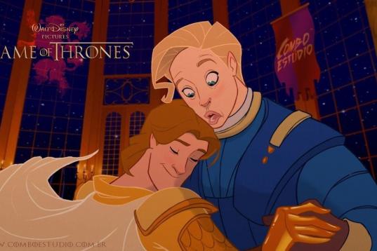 Brienne de Tarth y Jaime Lannister