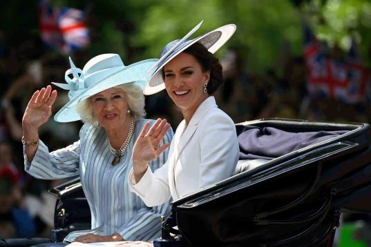 Kate Middleton y Camilla Parker