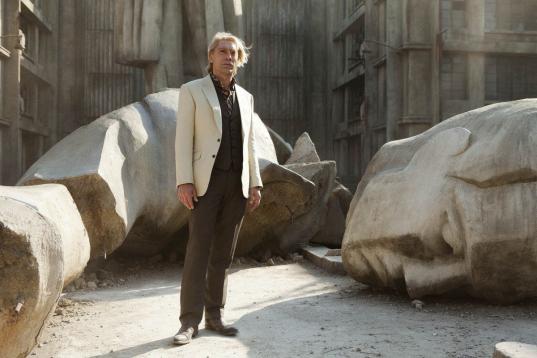 FILE - This publicity film image released by Sony Pictures shows Javier Bardem in a scene from the film "Skyfall." Bardem portrays, Raoul Silva, one of the finest arch-enemies in the 50-year history of Bond films. (AP Photo/Sony Pictures, Franco...