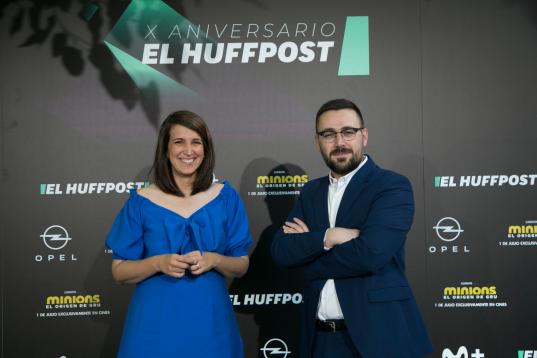 Laura Riestra y Daniel Ventura, subdirectora y director de El HuffPost