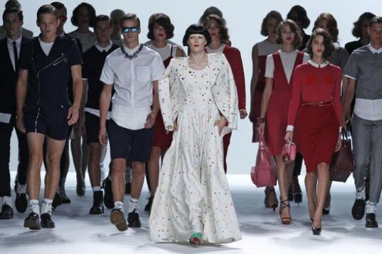 Desfile de David Delfín en la Cibeles Madrid Fashion Week 