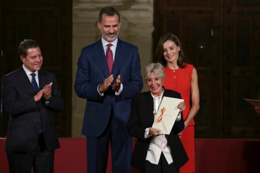 En Cuenca, en la entrega de los Premios Nacionales de Cultura 2016.