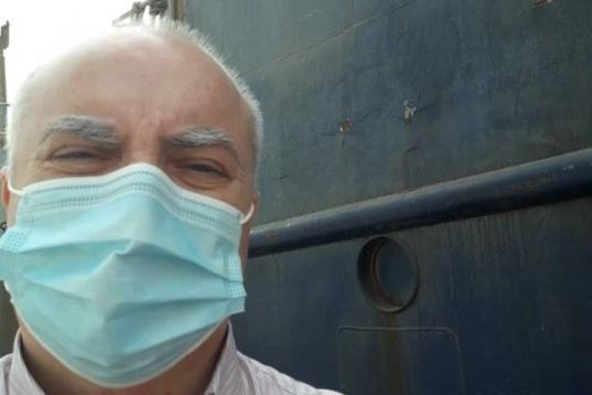 Pablo Costas ha vivido durante 11 meses en un barco fondeado en Yemen.