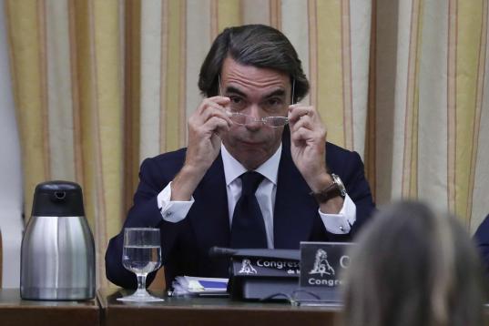 Aznar ha considerado este martes "un poco exagerado" decir que el PP es un partido "corrupto".