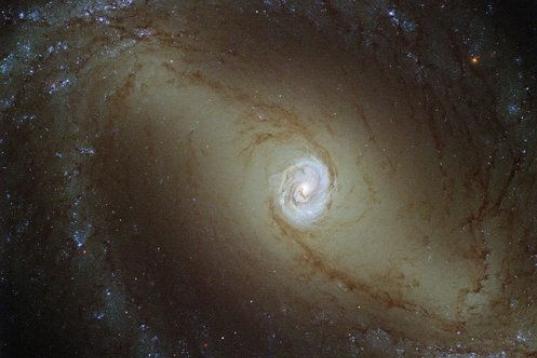 Esta vista, capturada por el telescopio espacial Hubble de la NASA/ESA, lanzada en julio, muestra una cercana galaxia espiral conocida como NGC 1433. A unos 32 millones de años luz de la Tierra, es un tipo de galaxia muy activa conocida como un...
