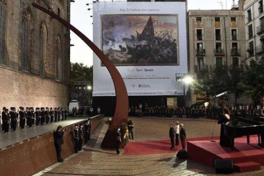 Acto de la Generalitat el miércoles por la noche por la Diada en memoria de las víctimas de la Guerra de la Sucesión.