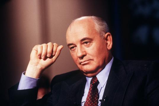 Mijail Gorbachov, último líder de la URSS y Premio Nobel de la Paz