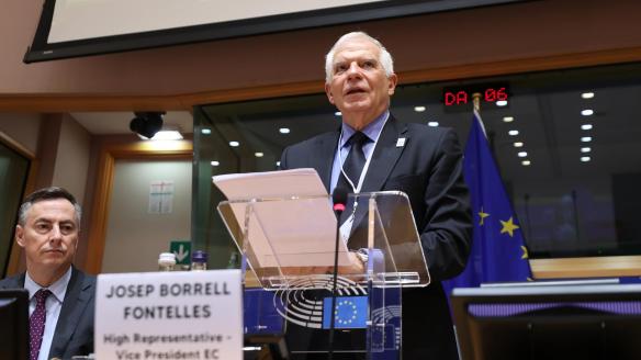 El jefe de la diplomacia comunitaria, Josep Borrell, en una imagen de archivo.