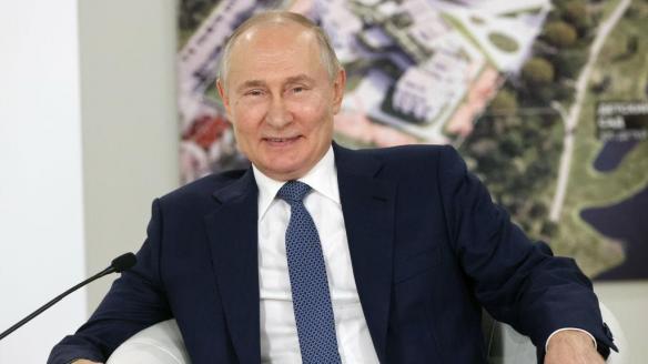 El presidente de Rusia, Vladímir Putin, sonríe en una imagen de archivo