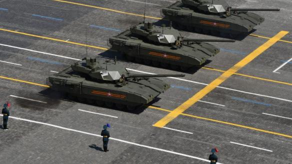 Los tanques rusos T-14 Armata