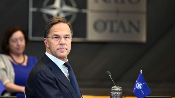 El nuevo secretario general de la OTAN, Mark Rutte.