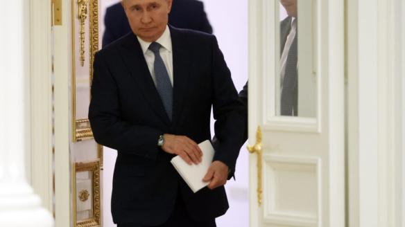 El presidente de Rusia, Vladimir Putin, en un evento celebrado en el Kremlin.