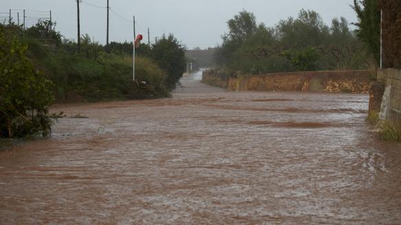 Inundaciones por las lluvias torrenciales en la Comunidad Valenciana.