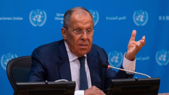 El ministro de Asuntos Exteriores de Rusia, Sergei Lavrov, en una imagen de archivo