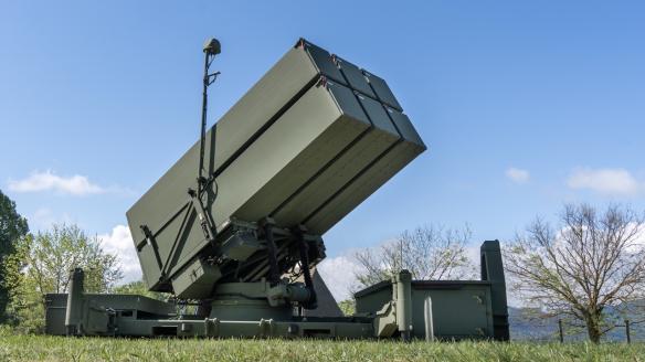 Sistema de misiles de defensa aérea NASAMS.