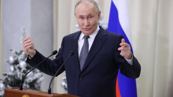 Vladímir Putin en una conferencia el pasado 26 de diciembre en la ciudad rusa de Igora