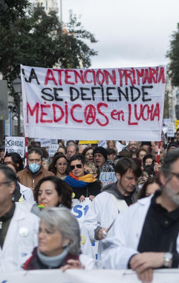 La huelga de médicos y pediatras de Atención Primaria en Madrid llega a ...