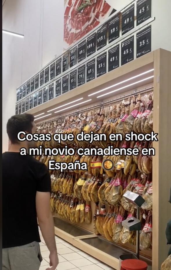 Explica Las Cosas De España Que Dejan En Shock A Su Novio Canadiense Y Cómo Llama Al Jamón Trae Cola 3057