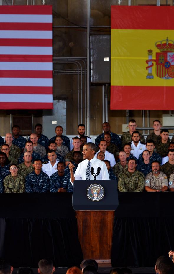 El Nico D A En El Que Eeuu Puede Izar Su Bandera En La Base De Rota