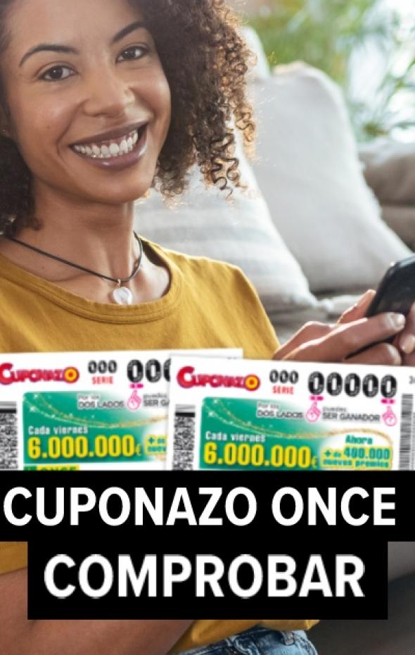 ONCE comprobar Cupón Diario, Mi Día y Super Once, resultado de hoy