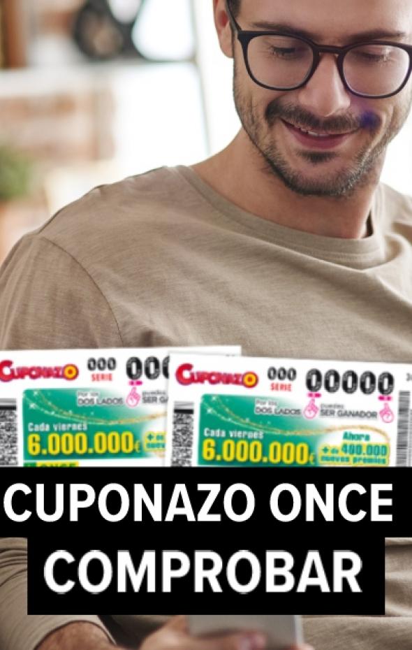 ONCE comprobar Cuponazo, Mi Día y Super Once, resultado de hoy viernes