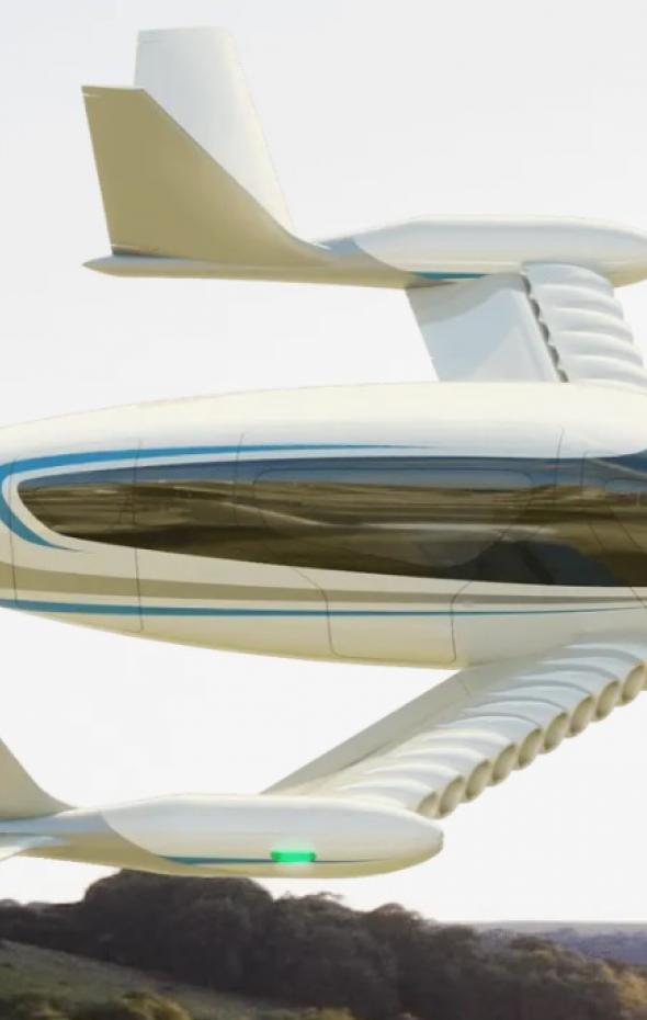 Un extraño avión de 22 motores quiere revolucionar la forma de viajar