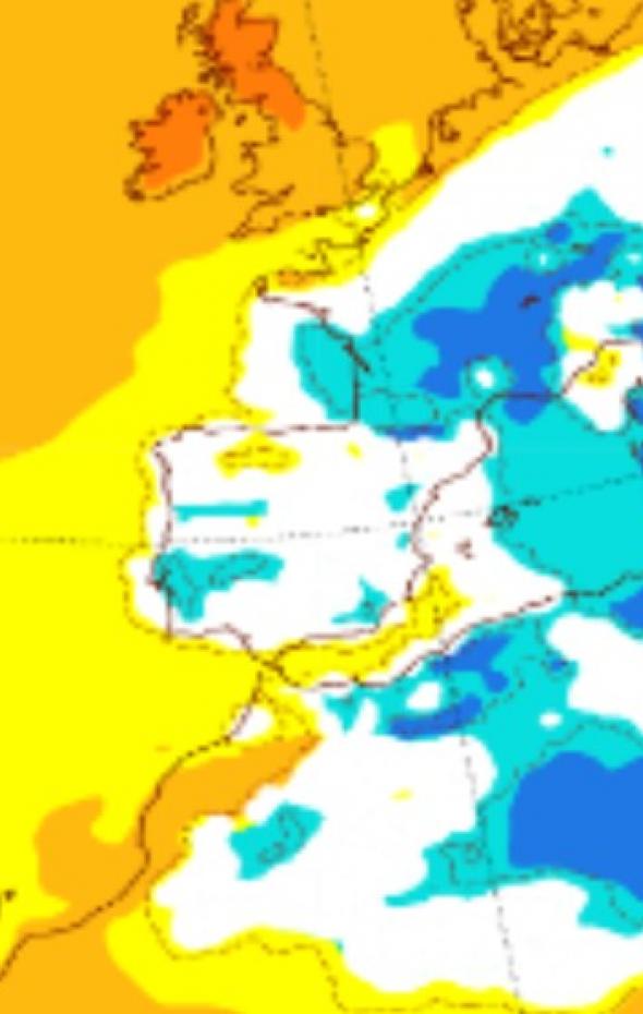 Anuncian Una Batalla En Europa De Masa Polar Y Subtropical Por La Blanca Navidad Y La Aemet