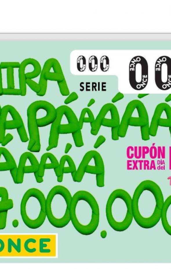 Premios del Sorteo Extra del Día de Padre de la ONCE 2025