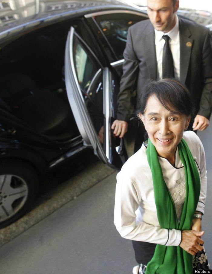 Aung San Suu Kyi zanja su cuenta pendiente con el Nobel