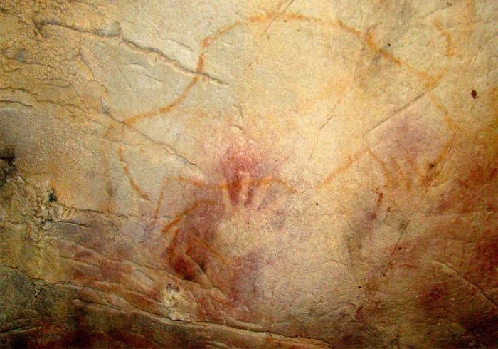Descubren la pintura rupestre más antigua de la humanidad