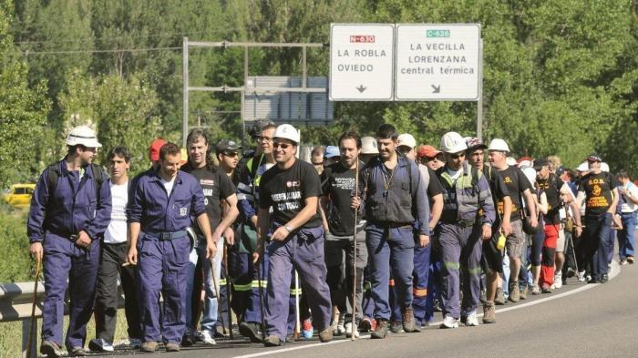 La reunión del Plan de Carbón termina sin acuerdo entre mineros e Industria (FOTOS)
