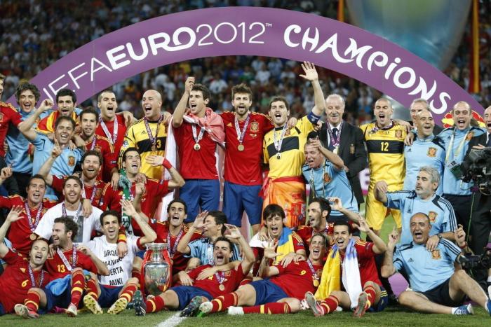 Andrés Iniesta, mejor jugador de la Eurocopa 2012
