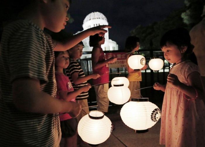 Masacre de Hiroshima: Japón rinde homenaje a las víctimas en pleno debate nuclear (FOTOS)