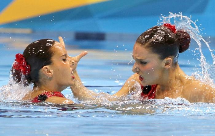 Juegos Londres 2012: Ona Carbonell y Andrea Fuentes, medalla de plata en natación sincronizada a ritmo de tango (FOTOS)