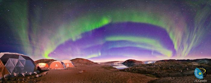 Las auroras boreales siempre son impresionantes, pero desde el espacio aún más (FOTO, VÍDEO)