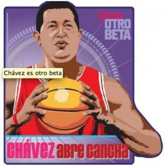 Hugo Chávez rejuvenece en los carteles de su campaña presidencial (FOTOS)
