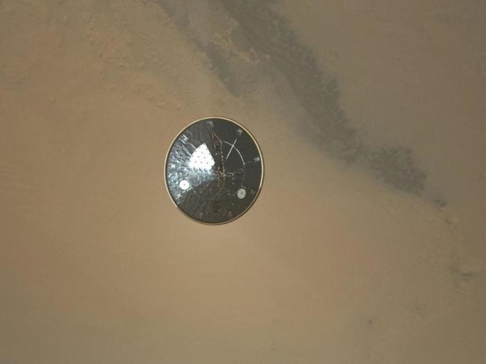 Primer paseo espacial de Curiosity por la superficie de Marte