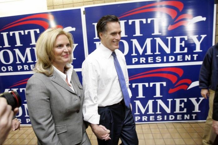 Ann Romney de rojo: la esposa de Mitt Romney también se viste con el color del poder (FOTOS)