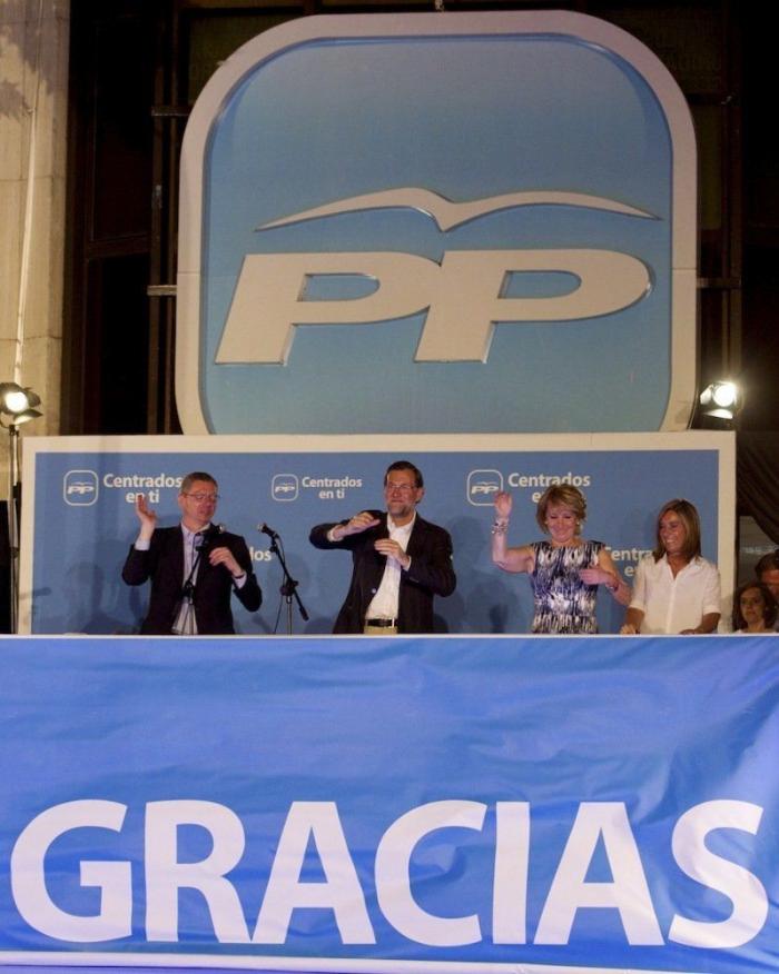 Esperanza Aguirre: "Casado tendría que haber dicho que la presunción de inocencia la tenemos también los del PP"