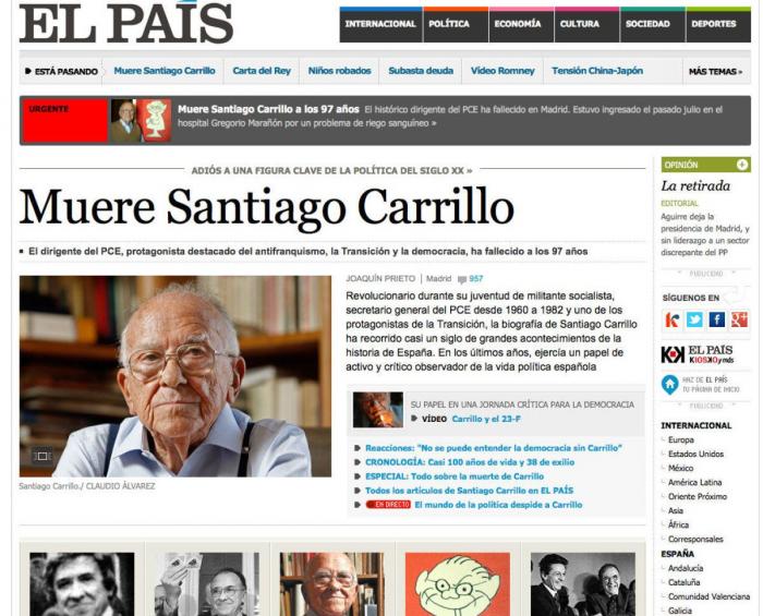 En la muerte de Santiago Carrillo: ¿Qué pasó en Paracuellos?