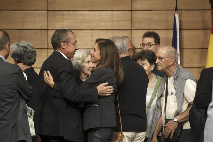Muerte Santiago Carrillo: Último adiós en Madrid en la sede de CCOO (VÍDEOS, FOTOS)