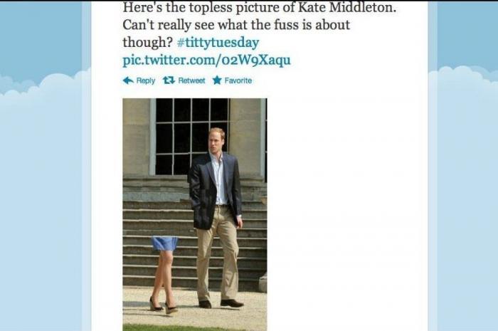 La familia real británica la lía en Twitter: publica un extraño mensaje y lo borra a los seis minutos