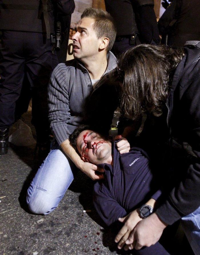 25-S Rodea el Congreso: Más de 20 detenidos en las protestas en torno al Congreso de los Diputados (VÍDEOS, FOTOS, TUITS)