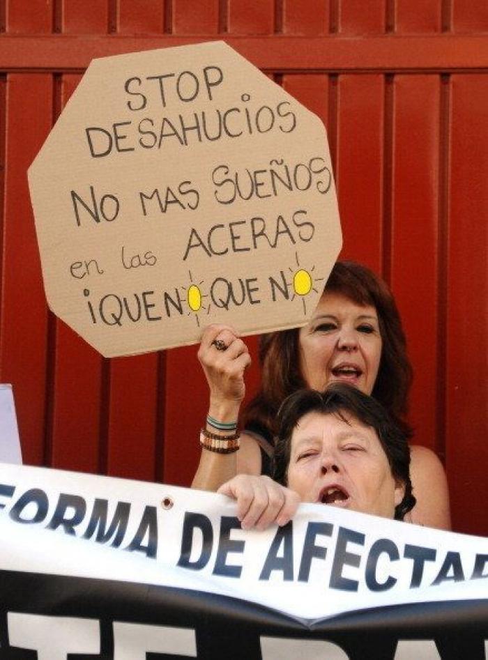 Una madre en paro y su hija de un año serán desahuciadas de su casa en Leganés (Madrid)