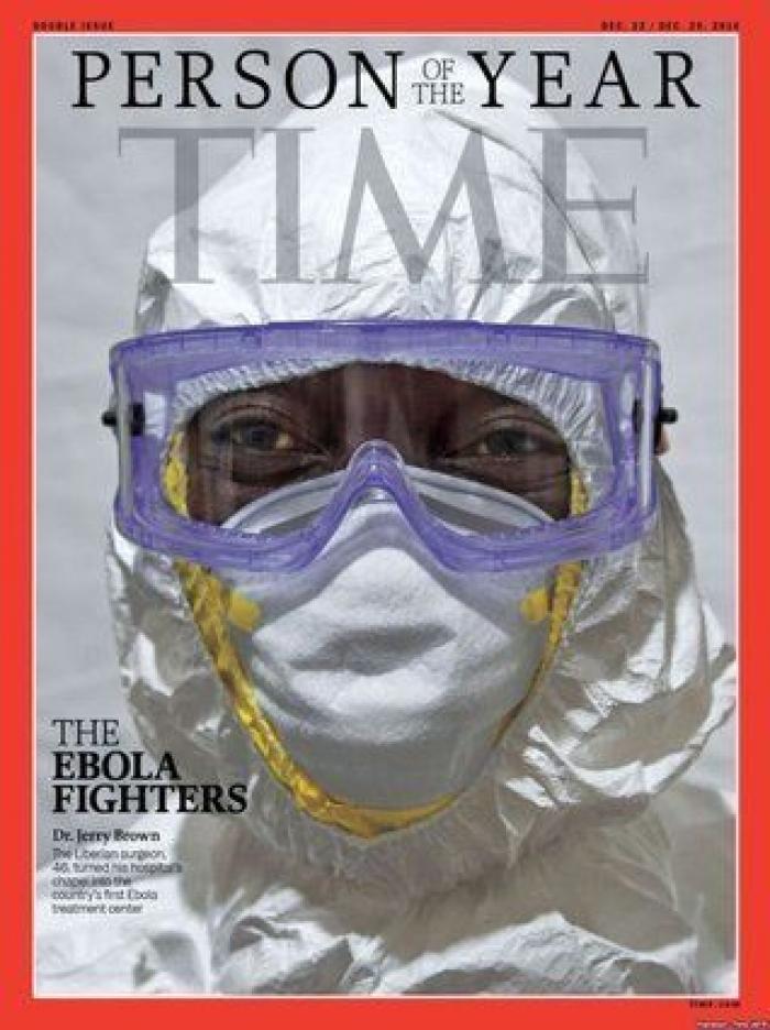 Los luchadores contra el ébola, personaje del año en Time