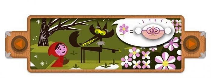 Cuentos de los Hermanos Grimm: Google rinde homenaje a Caperucita (FOTOS)