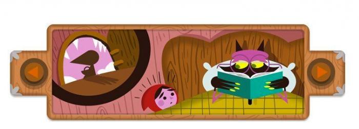 Cuentos de los Hermanos Grimm: Google rinde homenaje a Caperucita (FOTOS)