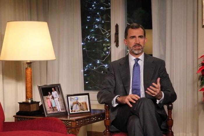Mensaje del rey de Navidad 2012: Fotografía interactiva de su despacho