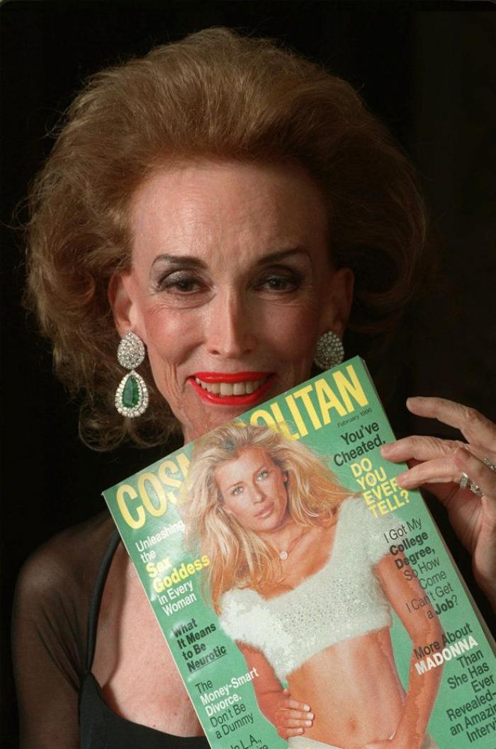 Helen Gurley Brown: muere a los 90 años la antigua editora de la revista Cosmopolitan